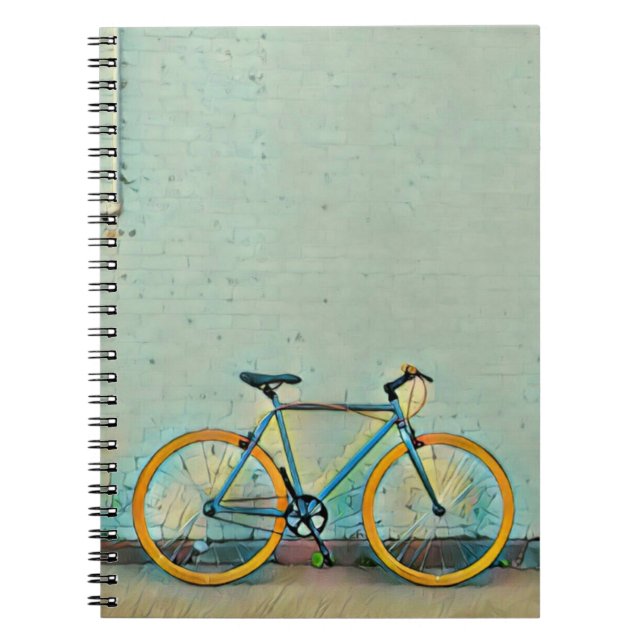 Bicycle gifts for her notebook (Front)