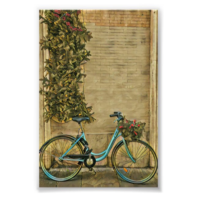 Bicycle gifts for her photo print (Front)