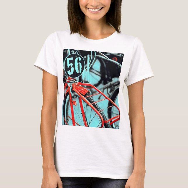Bicycle gifts for her T-Shirt (Front)
