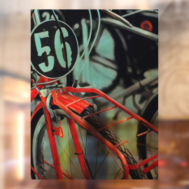 Bicycle gifts for her window cling (Sheet 2)