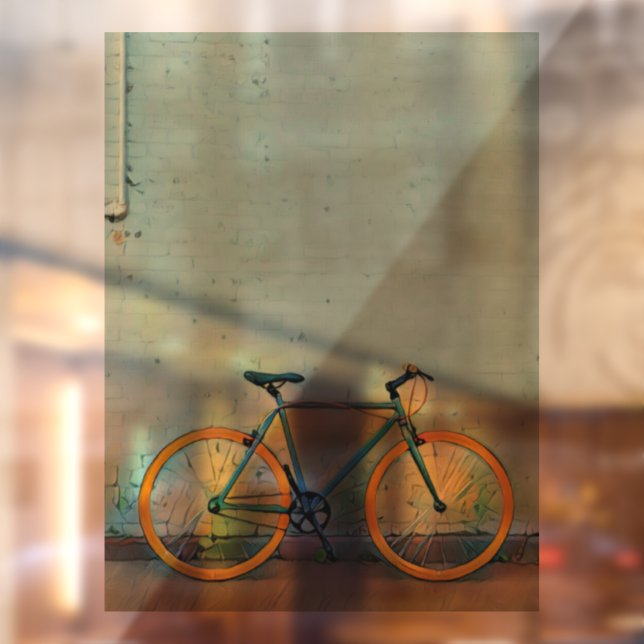 Bicycle gifts for her window cling (Sheet 2)