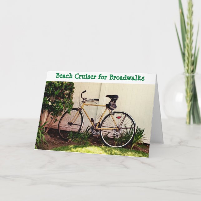 Bicycle Greeting Cards (Front)