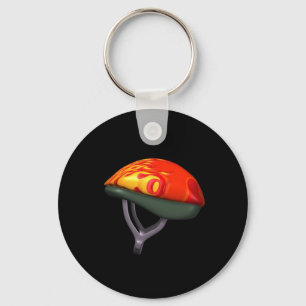 Bicycle Helmet Keychain