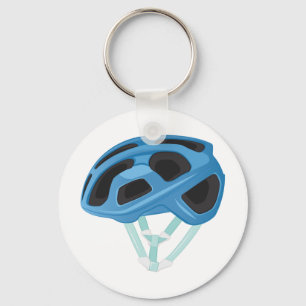 Bicycle Helmet Keychain