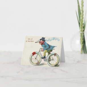 Bicycle Humour It's All to the Good Card