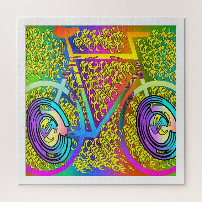 BICYCLE IN LIVING COLOR JIGSAW PUZZLE (Vertical)