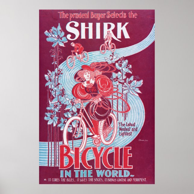 Bicycle In The World Poster (Front)