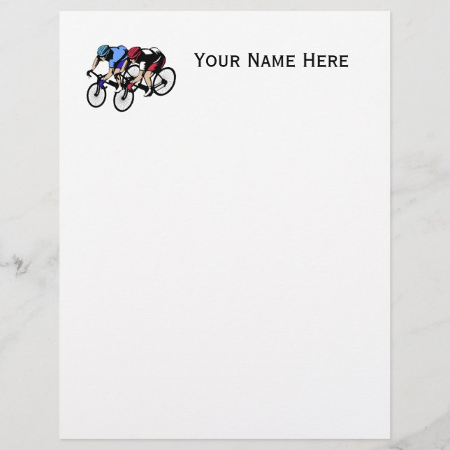 Bicycle Letterhead (Front)