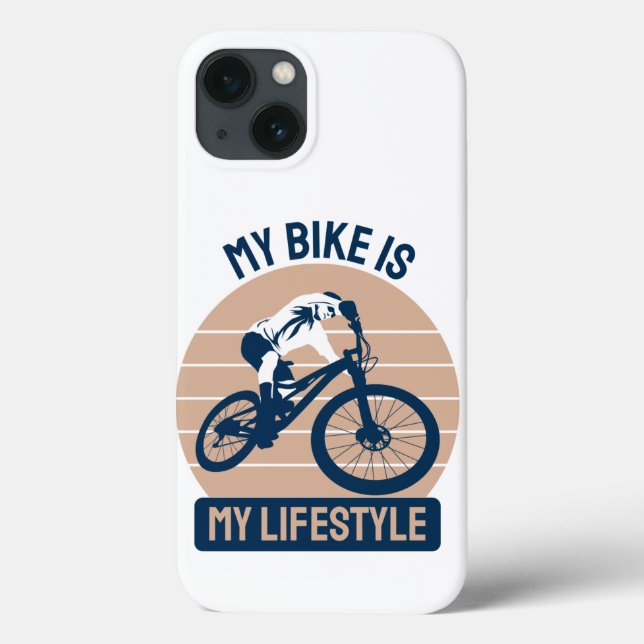 Bicycle Lover - My Bike Is My Lifestyle Case-Mate iPhone Case (Back)