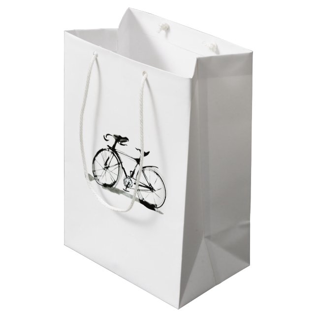 Bicycle Medium Gift Bag (Front Angled)