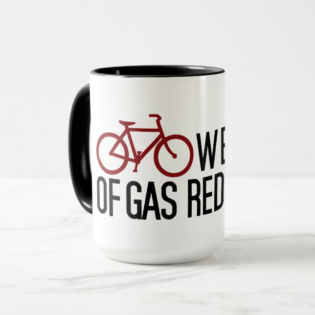 Bicycle mugs – choose style & colour (Front Left)