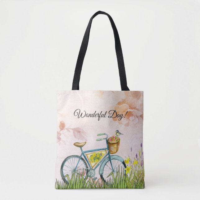 Bicycle P8 Tote Bag (Front)
