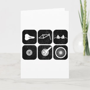 Bicycle Parts Mountain Bike Biking Mtb Cycling Cyl Card
