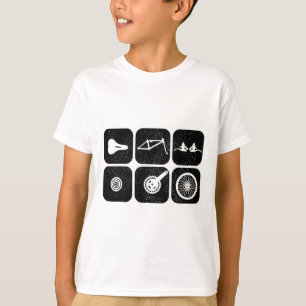 Bicycle Parts Mountain Bike Biking Mtb Cycling Cyl T-Shirt