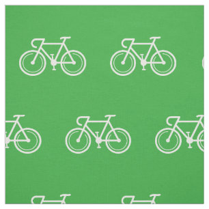 Bicycle pattern fabric   Bike print design textile