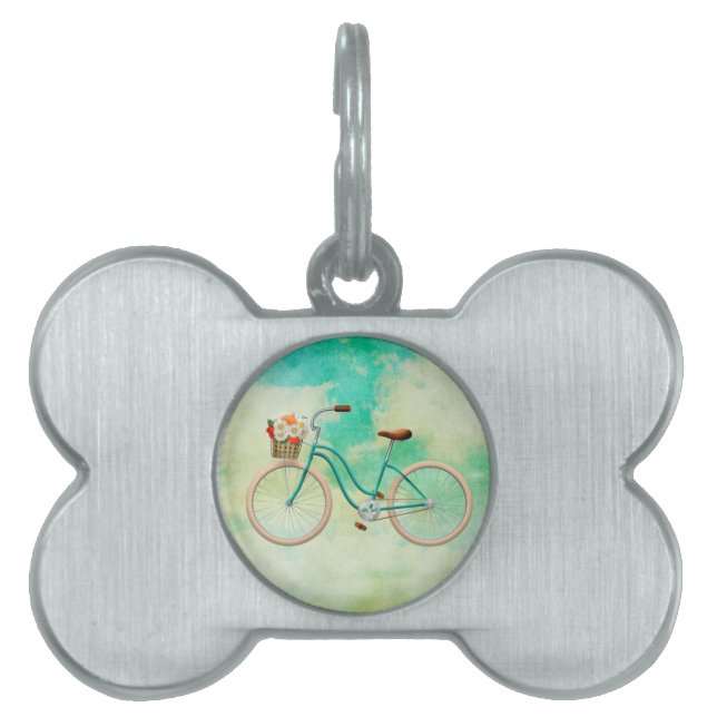 Bicycle Pet ID Tag (Front)