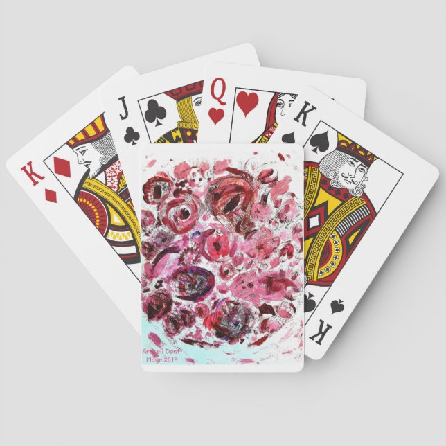 Bicycle Playing Cards Passionred (Back)
