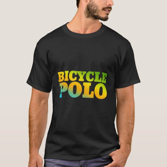 Bicycle Polo Designed With Nature Colours (Front)