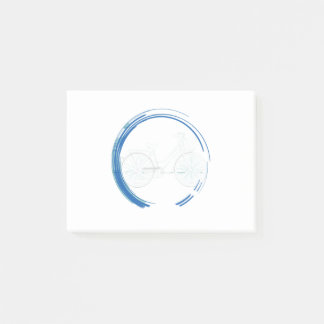 bicycle post-it notes