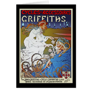 Bicycle Poster Advertisement: Griffiths Cycles