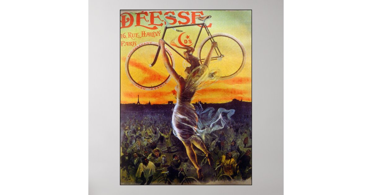Bicycle Poster/Print: Vintage French Poster ~ | Zazzle.ca