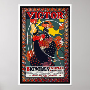 Bicycle Poster: Victor Bicycles - William Bradley Poster