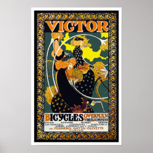 Bicycle Poster: Victor Bicycles - William Bradley Poster