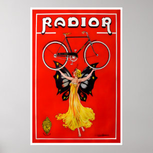 Bicycle Poster Vintage Cycling Biking Art (H224)a
