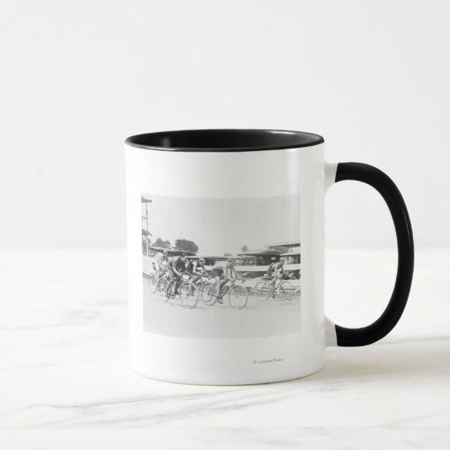 Bicycle Race in Washington DC Photograph Mug (Right)