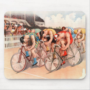 Bicycle Race Mouse Pad