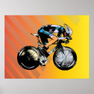 Bicycle Racer Poster
