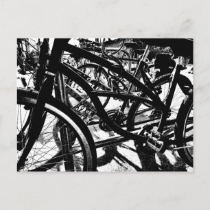 Bicycle Rack HC Postcard