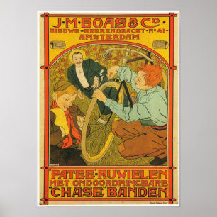 Bicycle Repair Advertisement Poster