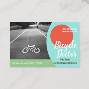 BICYCLE REPAIR Euro, 3.346" x 2.165" Business Card