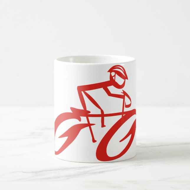 Bicycle Riding Coffee Mug (Center)