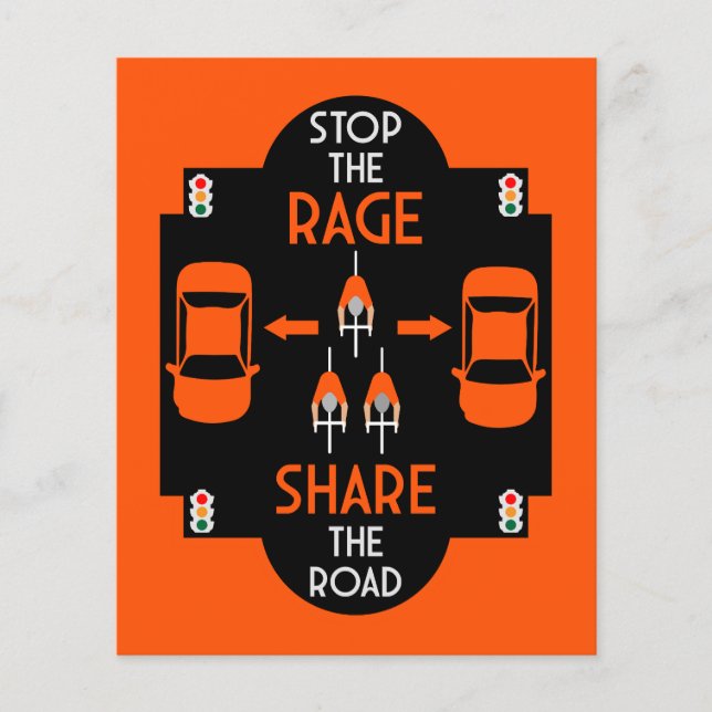 Bicycle Road Safety Flyer (Front)