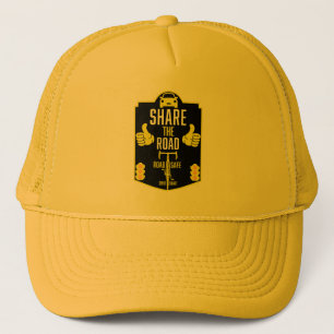 Bicycle Road Safety Trucker Hat