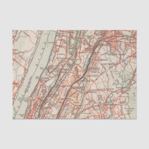 Bicycle Roads in New York and Conneticut 3 Tissue Paper