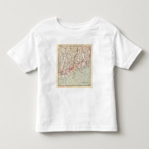 Bicycle Roads in New York and Conneticut 8 Toddler T-shirt