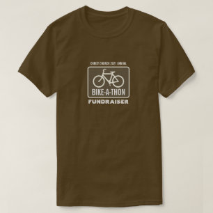 Bicycle Sign, Charity Bike-a-Thon Event T-Shirt