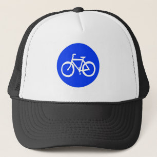 Bicycle Sign Trucker Hat