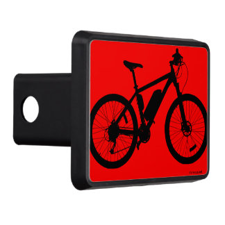 Bicycle Silhouette Trailer Hitch Cover