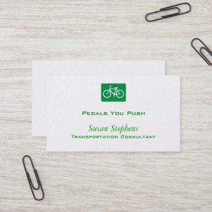 Bicycle Symbol Business Card