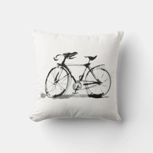 Bicycle Throw Pillow
