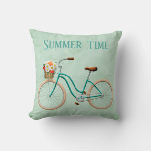 Bicycle Throw Pillow