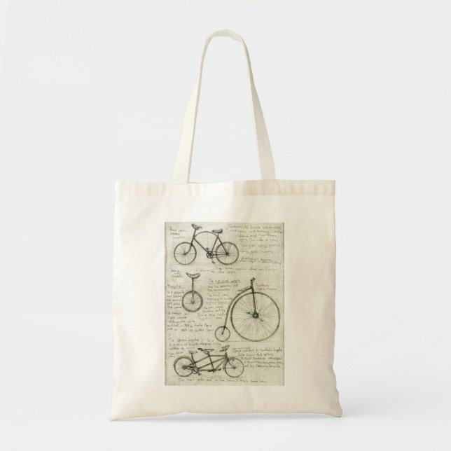Bicycle Tote Bag (Front)
