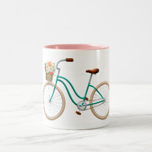 Bicycle Two-Tone Coffee Mug