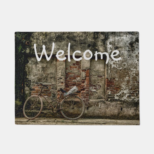 Bicycle Welcome Doormat (Front)