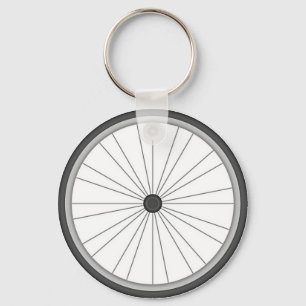 Bicycle Wheel Keychain