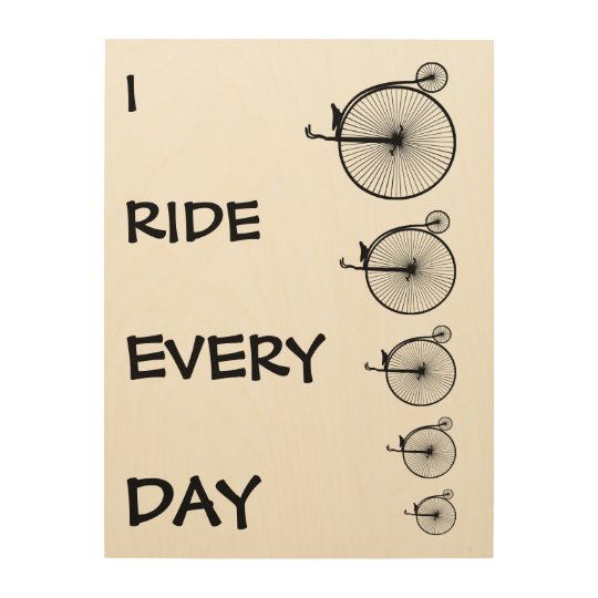 Bicycle Wood Wall Decor
